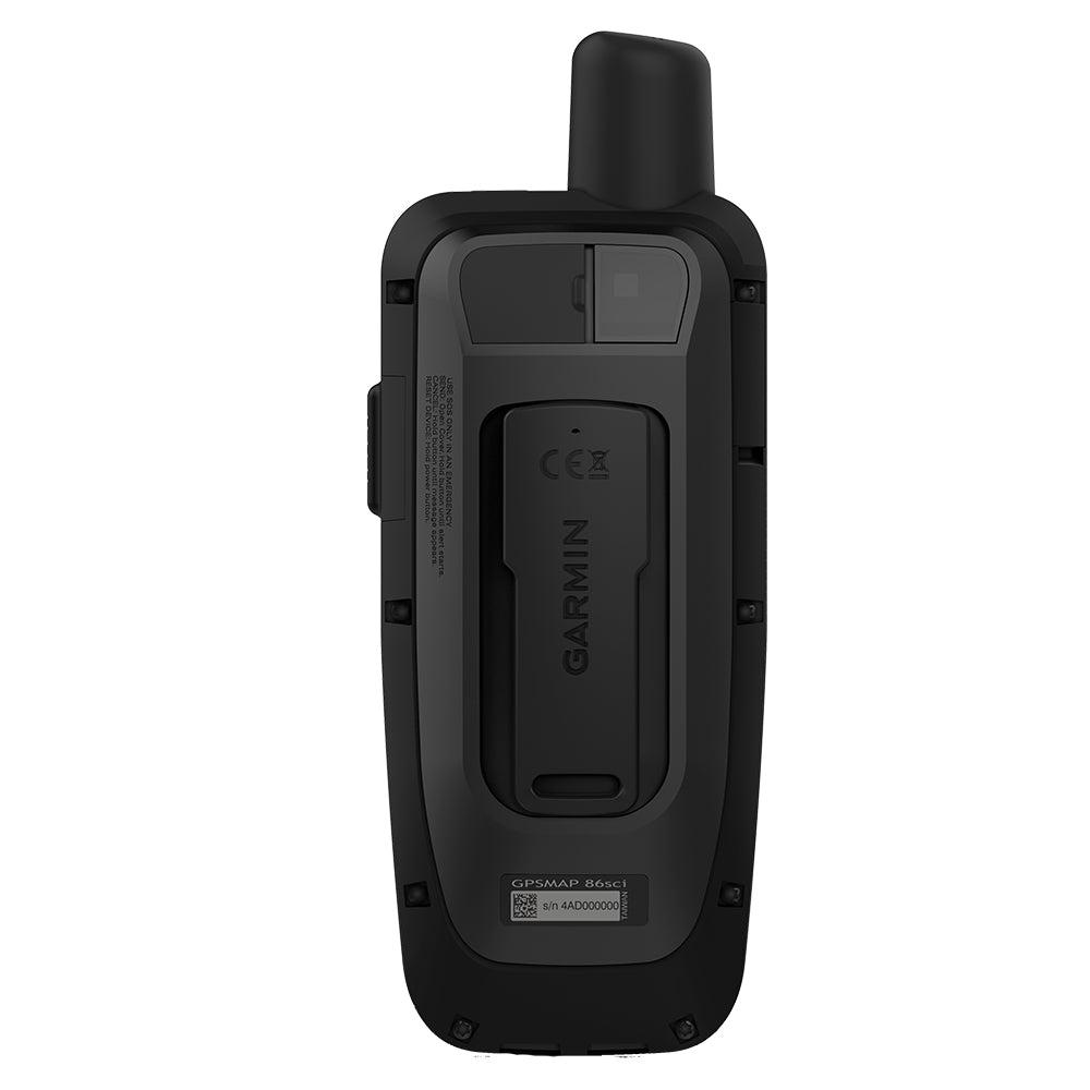 Garmin GPSMAP 86sci Handheld w/inReach & BlueChart g3 Coastal Charts - 010-02236-02