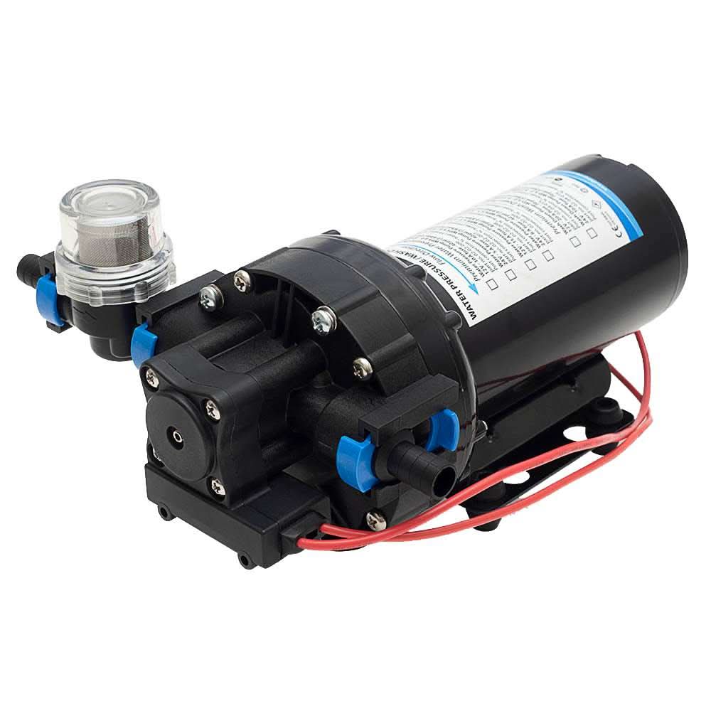 Albin Pump Water Pressure Pump 12V 4.0 GPM with sealed pressure switch and inlet strainer