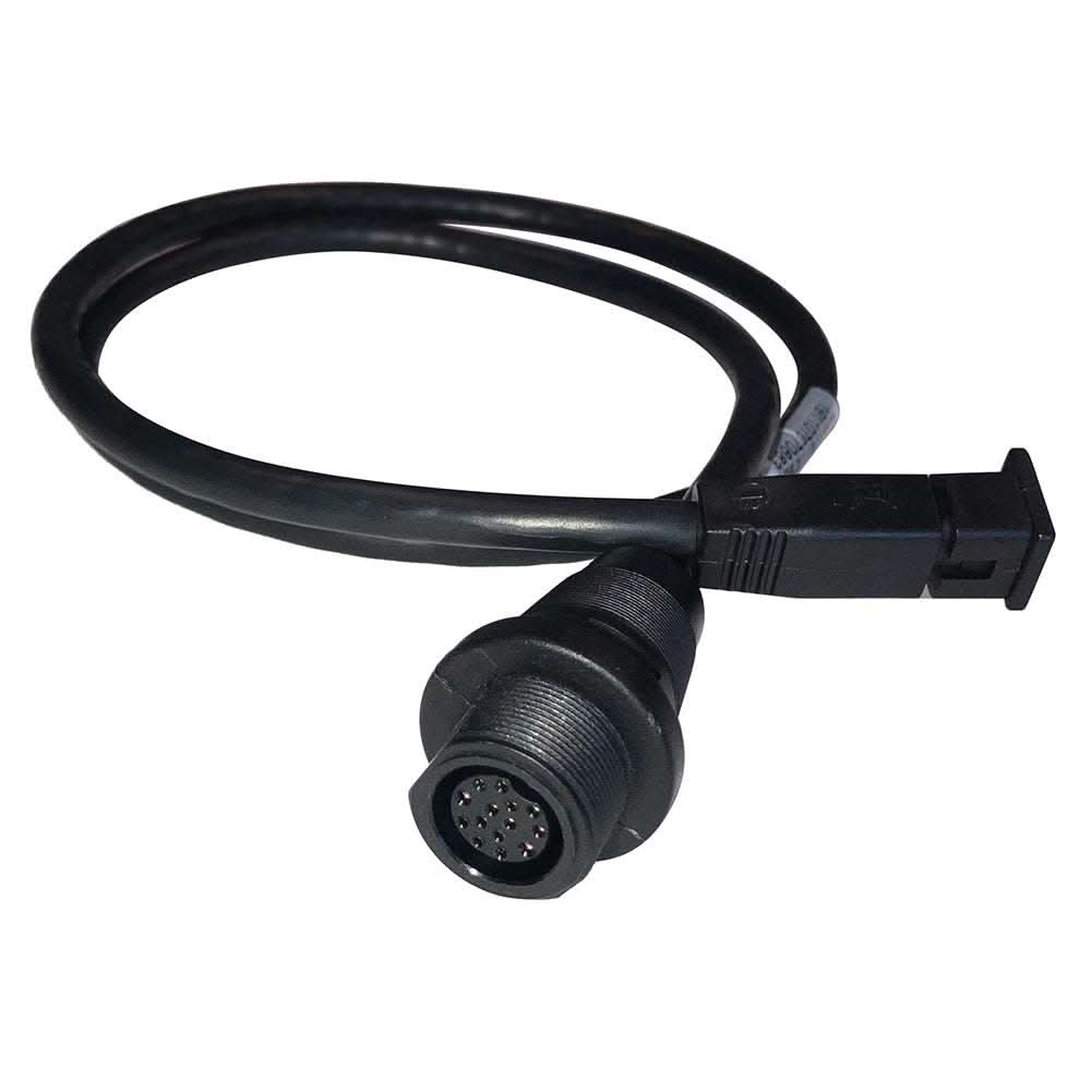 Minn Kota MKR-MI-1 adapter cable for Helix 8, 9, 10, and 12 MSI fish finder units with shielded connectors