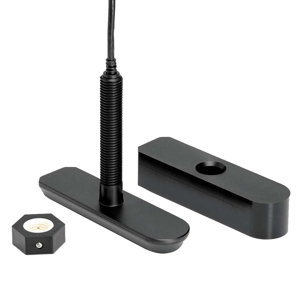 Humminbird XPTH 14 HW MSI T plastic thru hull transducer with temperature sensor and 30’ cable