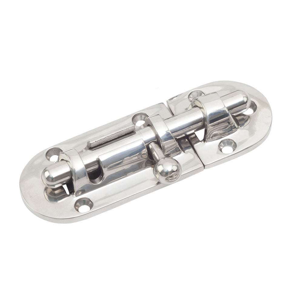 Sea-Dog stainless steel heavy duty medium barrel bolt lock for doors and gates