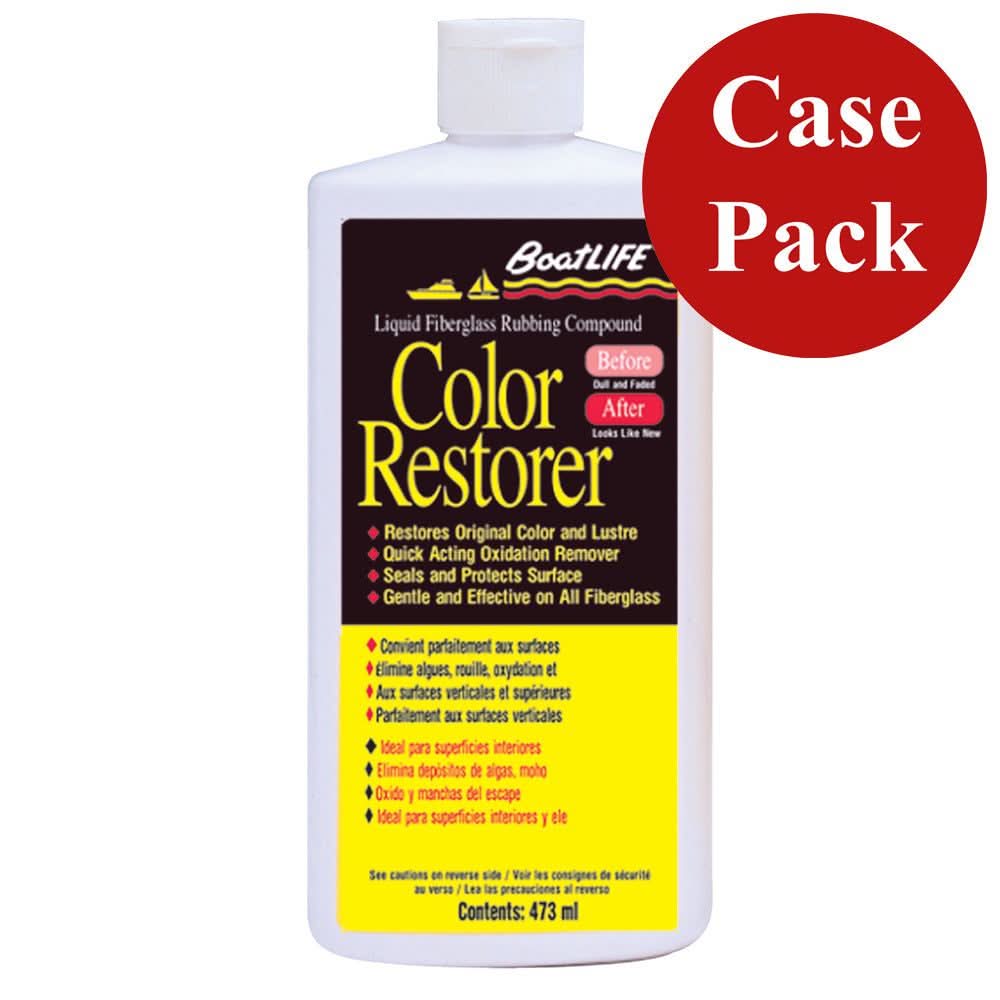 BoatLIFE Fiberglass Rubbing Compound color restorer 16oz bottle case pack