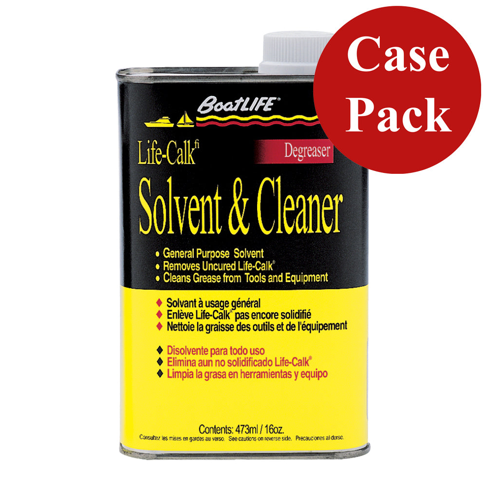 BoatLIFE Life-Calk Solvent & Cleaner - 16oz - Case of 12 - 1056CASE