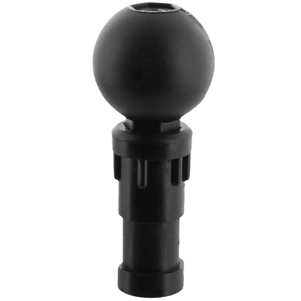 Scotty 169 1-1/2 inch black ball with post mount accessory