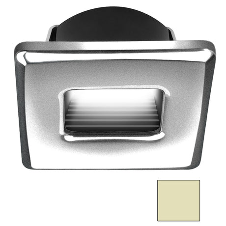 i2Systems Ember E1150Z Snap-In - Brushed Nickel - Square - Warm White Light - E1150Z-42CAB
