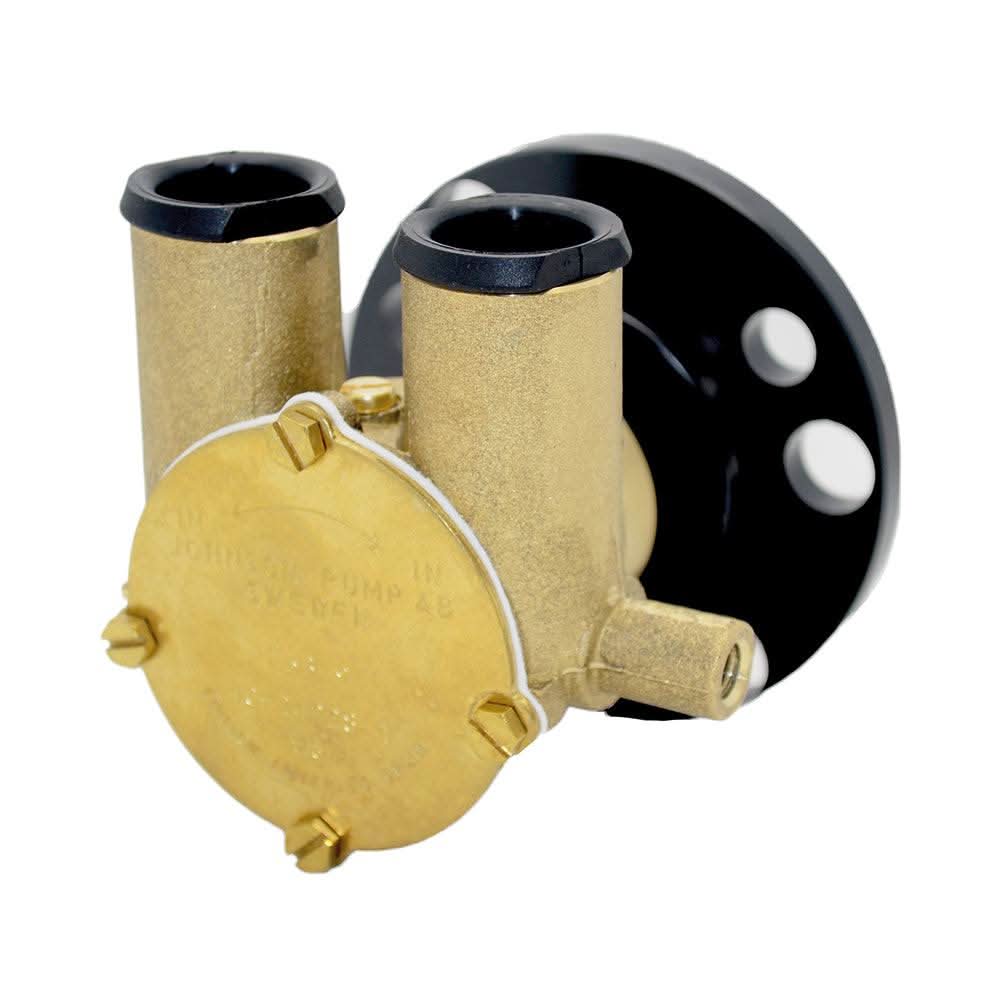 Johnson Pump F5B-9 bronze impeller pump with HS crankshaft and neoprene impeller