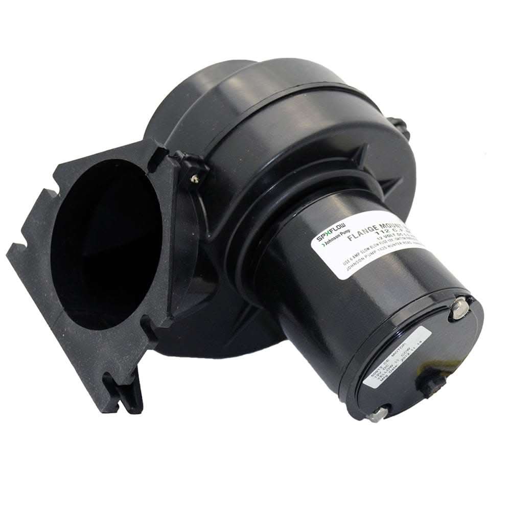 Johnson Pump 3 inch 12V blower flange mounted pump with 3 inch ducts and factory tested design