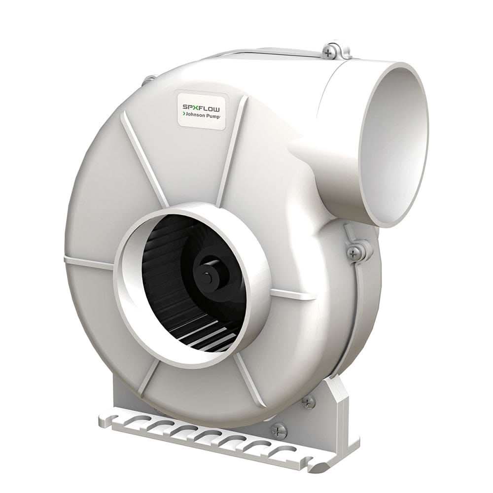 Johnson Pump AirV 4-550 Flex Mount 12V heavy duty ventilation blower for engine compartments and bilges