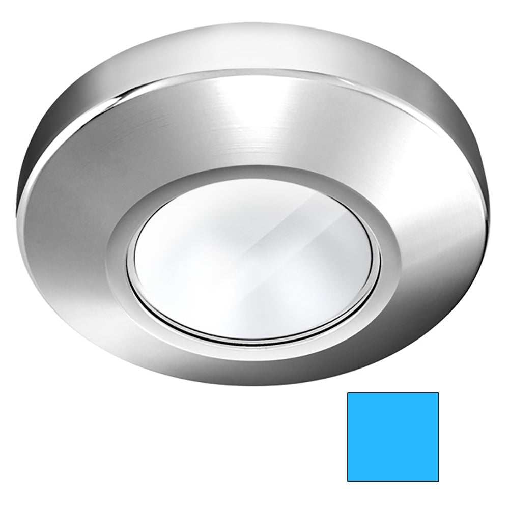 i2Systems Profile P1100 1.5W Surface Mount Light - Blue - Chrome Finish - P1100Z-11E