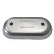 Tecnoseal Magnesium Hull Plate Anode 8-3/8" x 4-1/32" x 1-1/16" - TEC-Z-406MG