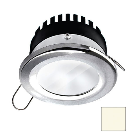 i2Systems Apeiron PRO A506 - 6W Spring Mount Light - Round - Neutral White - Brushed Nickel Finish - A506-41BBD