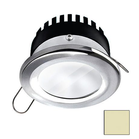 i2Systems Apeiron PRO A506 - 6W Spring Mount Light - Round - Warm White - Brushed Nickel Finish - A506-41CBBR