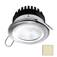 i2Systems Apeiron PRO A506 - 6W Spring Mount Light - Round - Warm White - Brushed Nickel Finish - A506-41CBBR