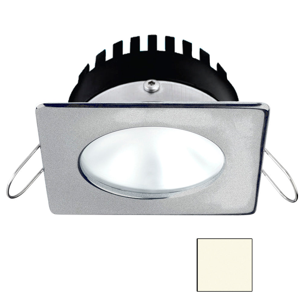 i2Systems Apeiron PRO A506 - 6W Spring Mount Light - Square/Round - Cool White - Brushed Nickel Finish - A506-42BBD