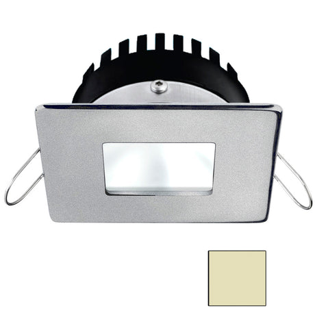 i2Systems Apeiron PRO A506 - 6W Spring Mount Light - Square/Square - Warm White - Brushed Nickel Finish - A506-44CBBR