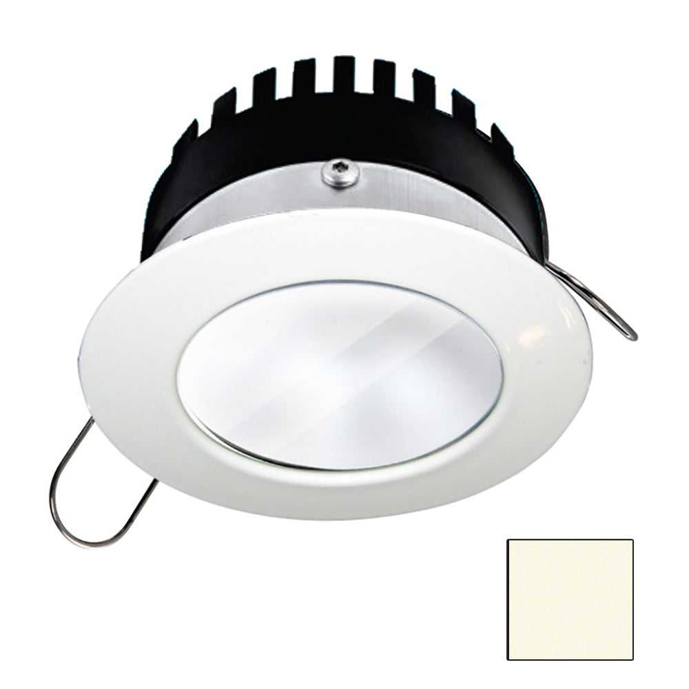i2Systems Apeiron PRO A506 - 6W Spring Mount Light - Round - Neutral White - White Finish - A506-31BBD