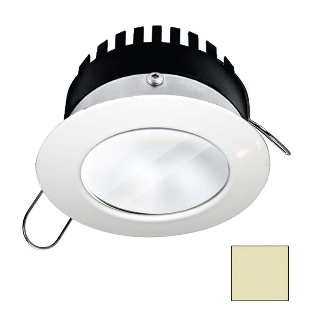 i2Systems Apeiron PRO A506 6W round spring mount LED light warm white white finish