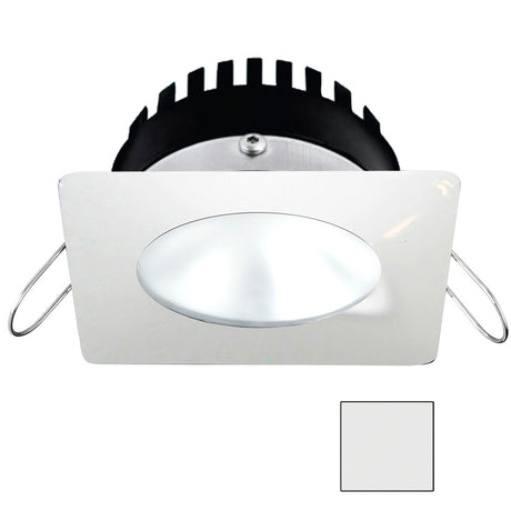 i2Systems Apeiron PRO A506 - 6W Spring Mount Light - Square/Round - Cool White - White Finish - A506-32AAG