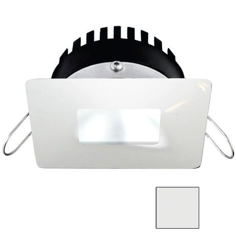 i2Systems Apeiron PRO A506 - 6W Spring Mount Light - Square/Square - Cool White - White Finish - A506-34AAG