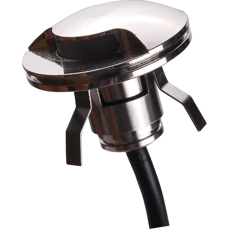 Lunasea 316 Polished Stainless Steel LED Waterproof Courtesy Light - Warm White - 12VDC Only - LLB-57WW-01-00