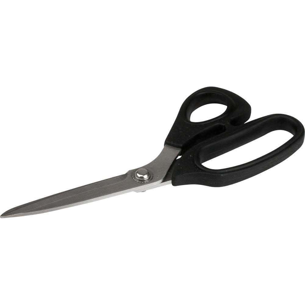 Sea-Dog heavy duty canvas and upholstery scissors with 304 stainless steel blades and black nylon handles