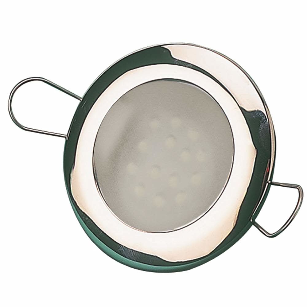 Sea-Dog LED Overhead Light 2-7/16" brushed stainless steel with frosted lens and 60 lumens brightness