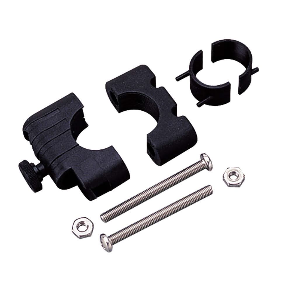 Sea-Dog rail mount bracket kit for 7/8"-1" round flagpole tubing with screws and nuts
