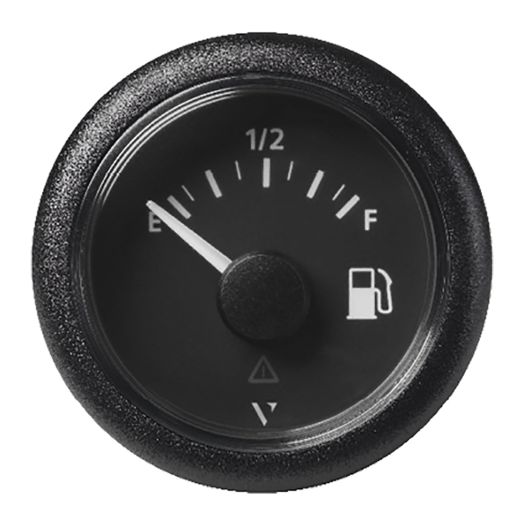 VDO Marine 2-1/16" (52MM) Viewline Fuel Level Gauge Empty/Full - 8-32V - 240-33.5 OHM - Black Dial & Round Bezel - A2C59514094