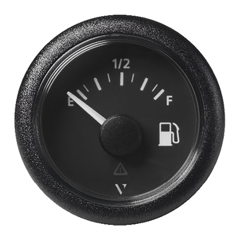 VDO Marine 2-1/16" (52MM) Viewline Fuel Level Gauge Empty/Full - 8-32V - 240-33.5 OHM - Black Dial & Round Bezel - A2C59514094