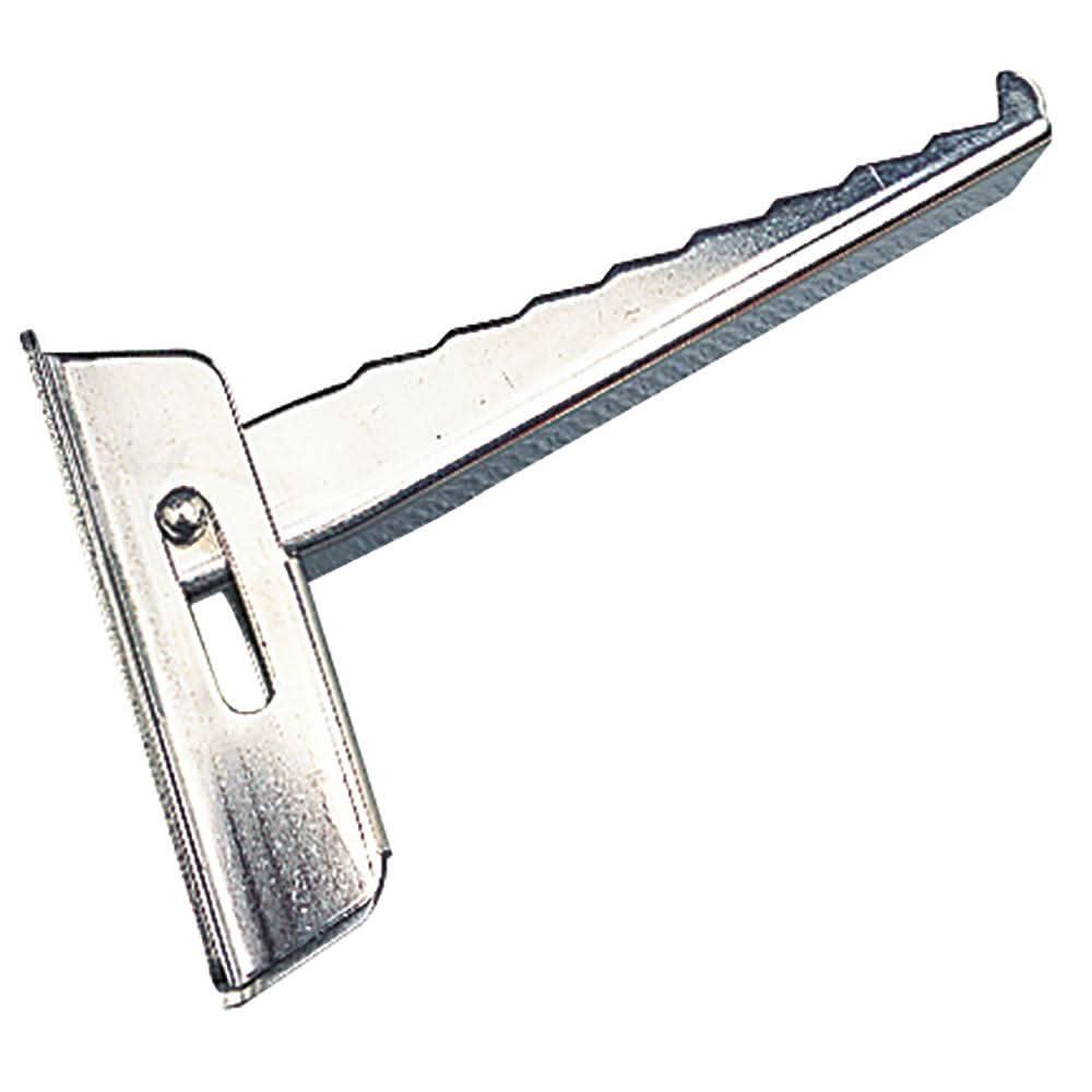 Sea-Dog Folding Step made of 304 stainless steel with sawtooth edged design and electro-polished finish