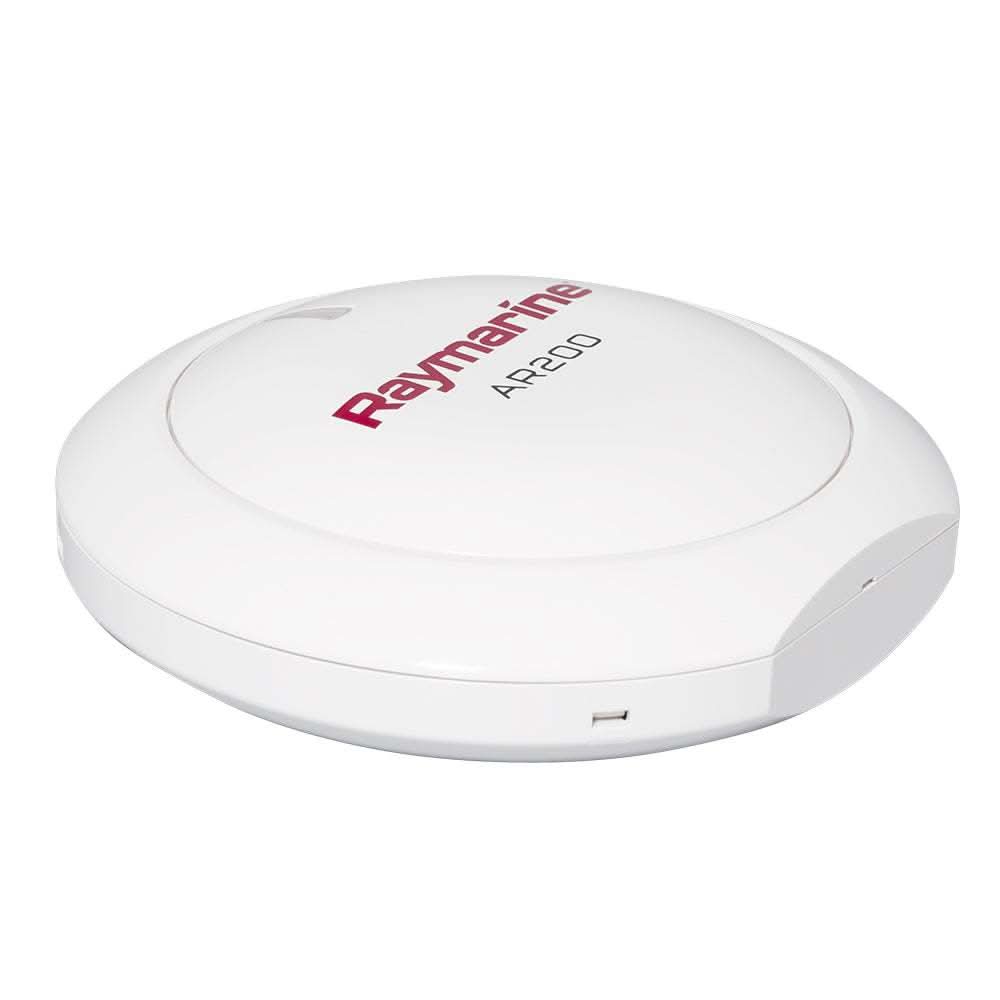 Raymarine AR200 IP Camera Stabilization Module white circular GPS and AHRS sensor device