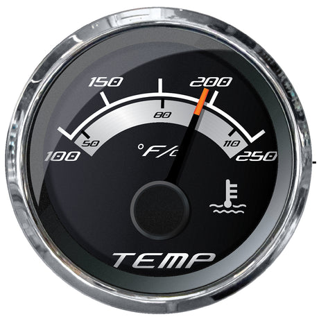 Faria Platinum 2" Water Temp Gauge - 100-250 DegreeF - 22017
