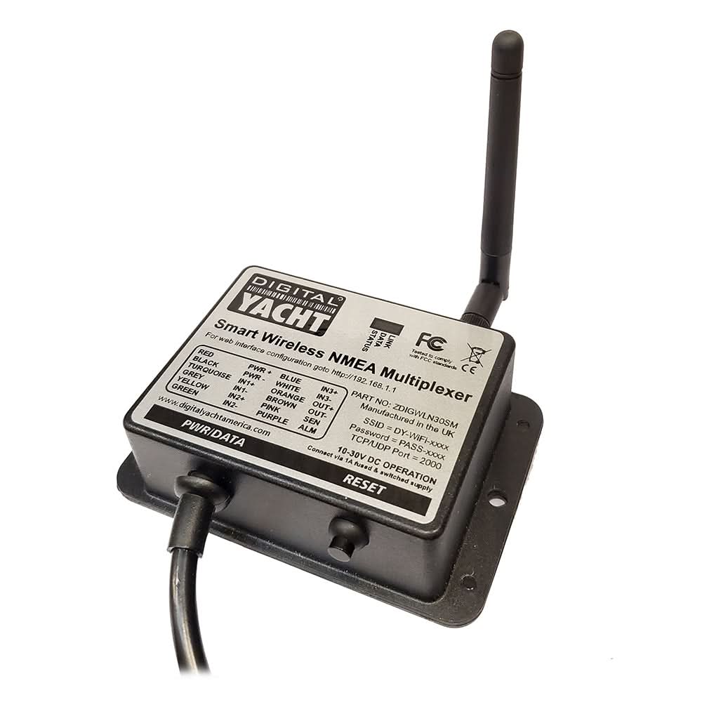Digital Yacht WLN30 Smart Wireless NMEA Multiplexer - ZDIGWLN30SM