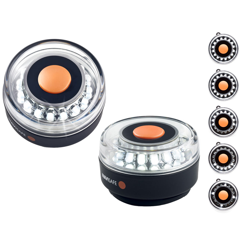 Navisafe Navilight All-White 5 Mode 360° 2NM w/Magnet Base - 001-1
