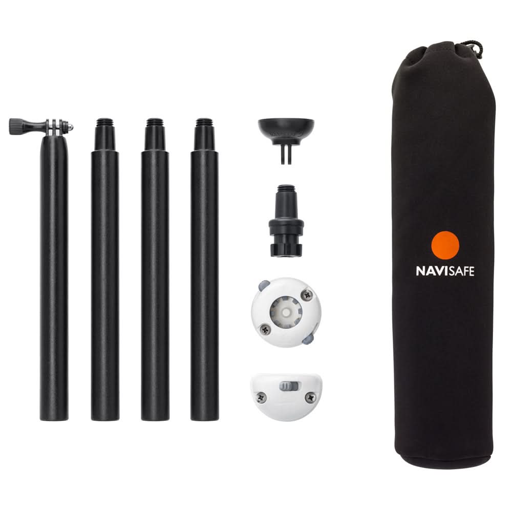 Navisafe Navimount Pole Pack Includes Pole & Mounts (Lights Not Included) - 905-1