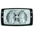 Hella Marine Flush Mount Double Beam Halogen Spreader Light - 358115091