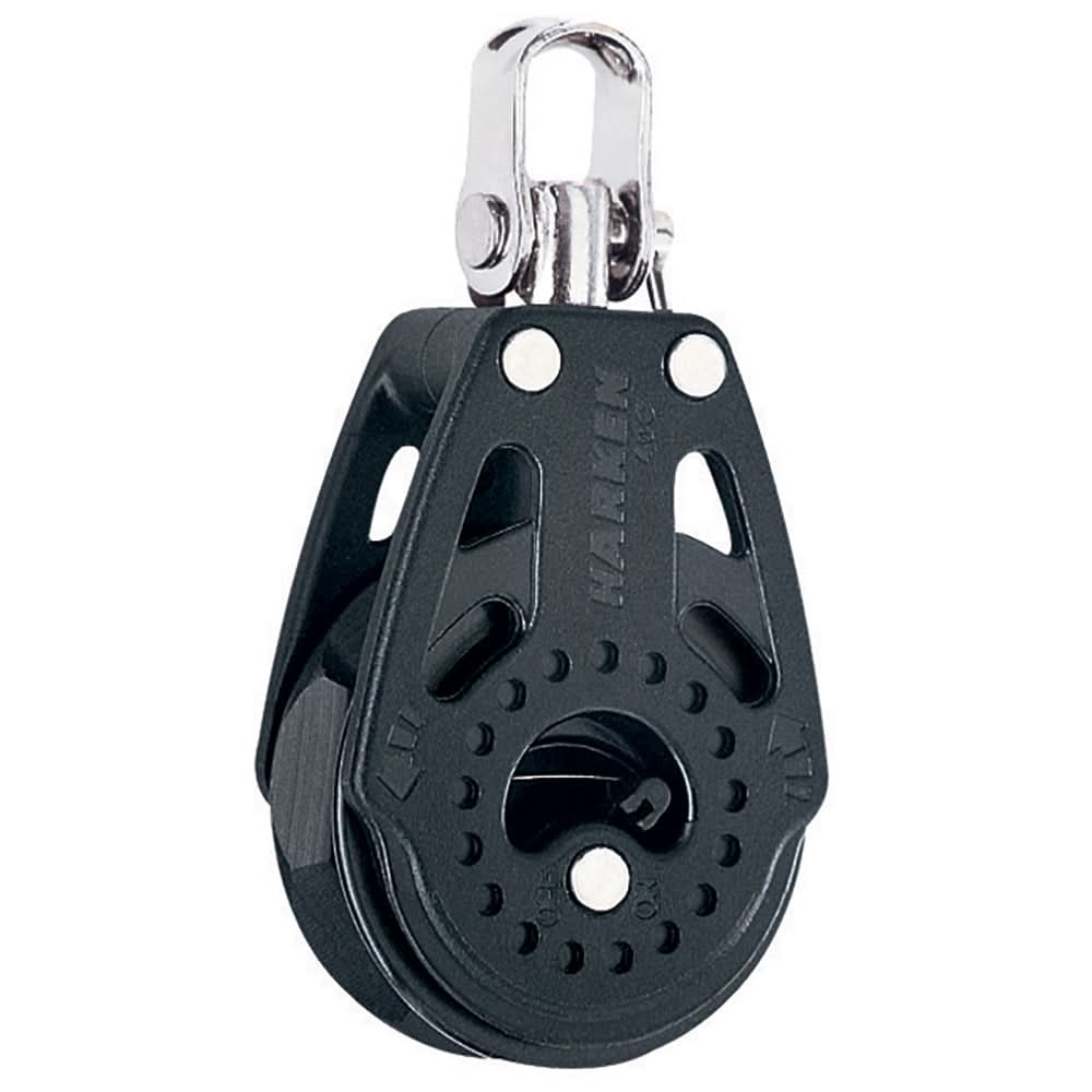 Harken 40mm Carbo Single Ratchet Block w/Swivel - 2608
