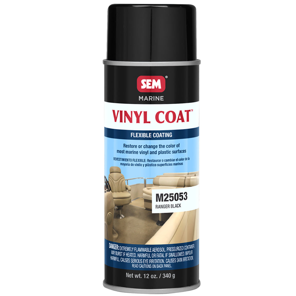 SEM Vinyl Coat  - Ranger Black - 12oz - M25053