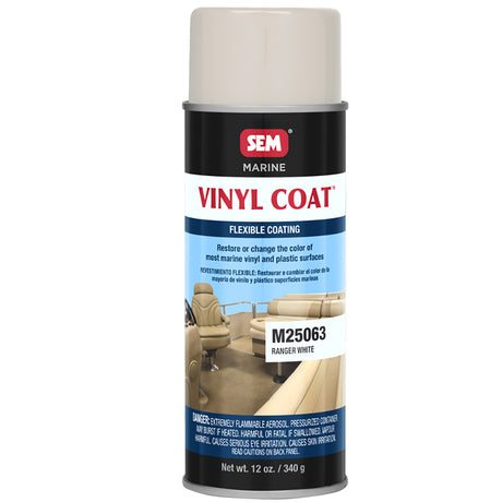 SEM Vinyl Coat  - Ranger White - 12oz - M25063