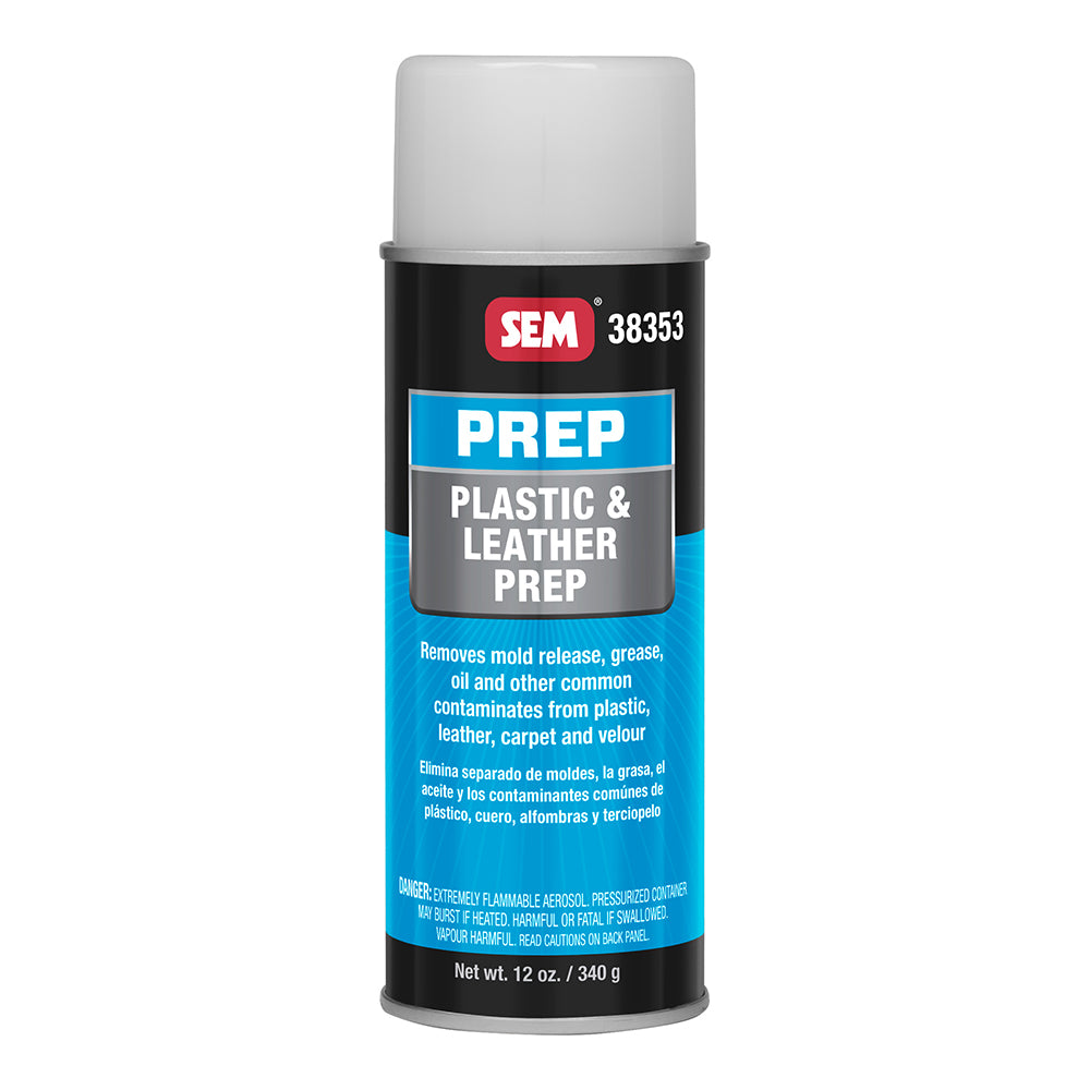 SEM Plastic & Leather Prep - 12oz - 38353