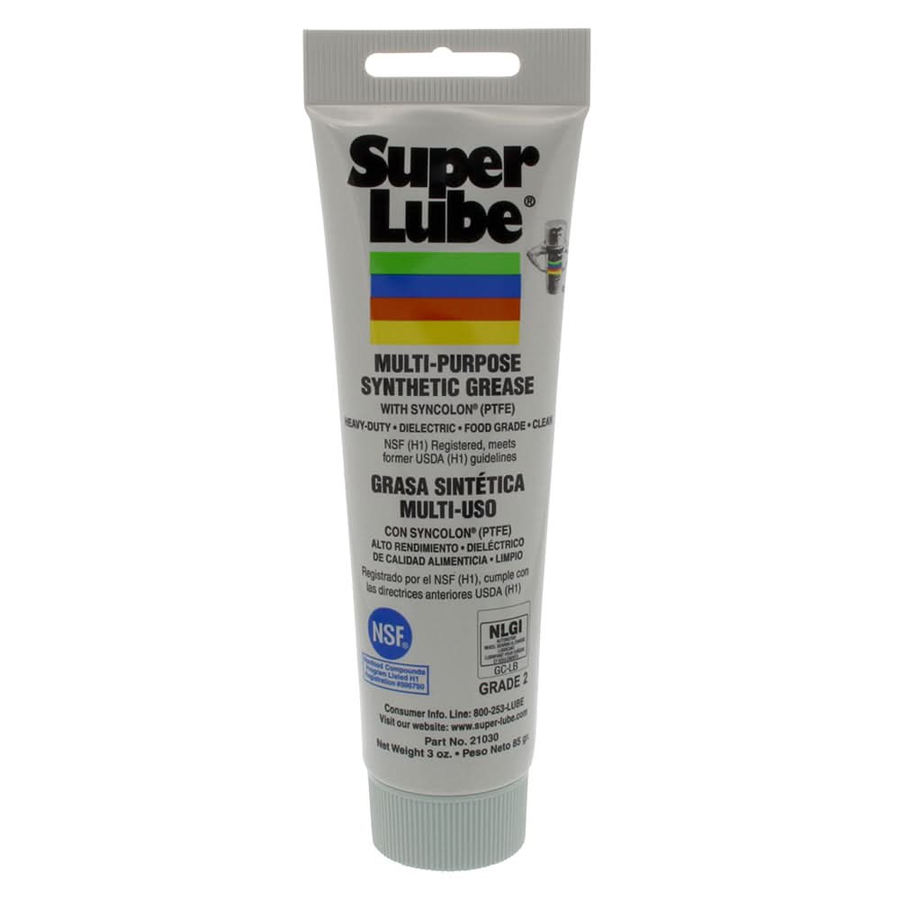 Super Lube Multi-Purpose Synthetic Grease with Syncolon (PTFE) - .3oz Tube - 21030