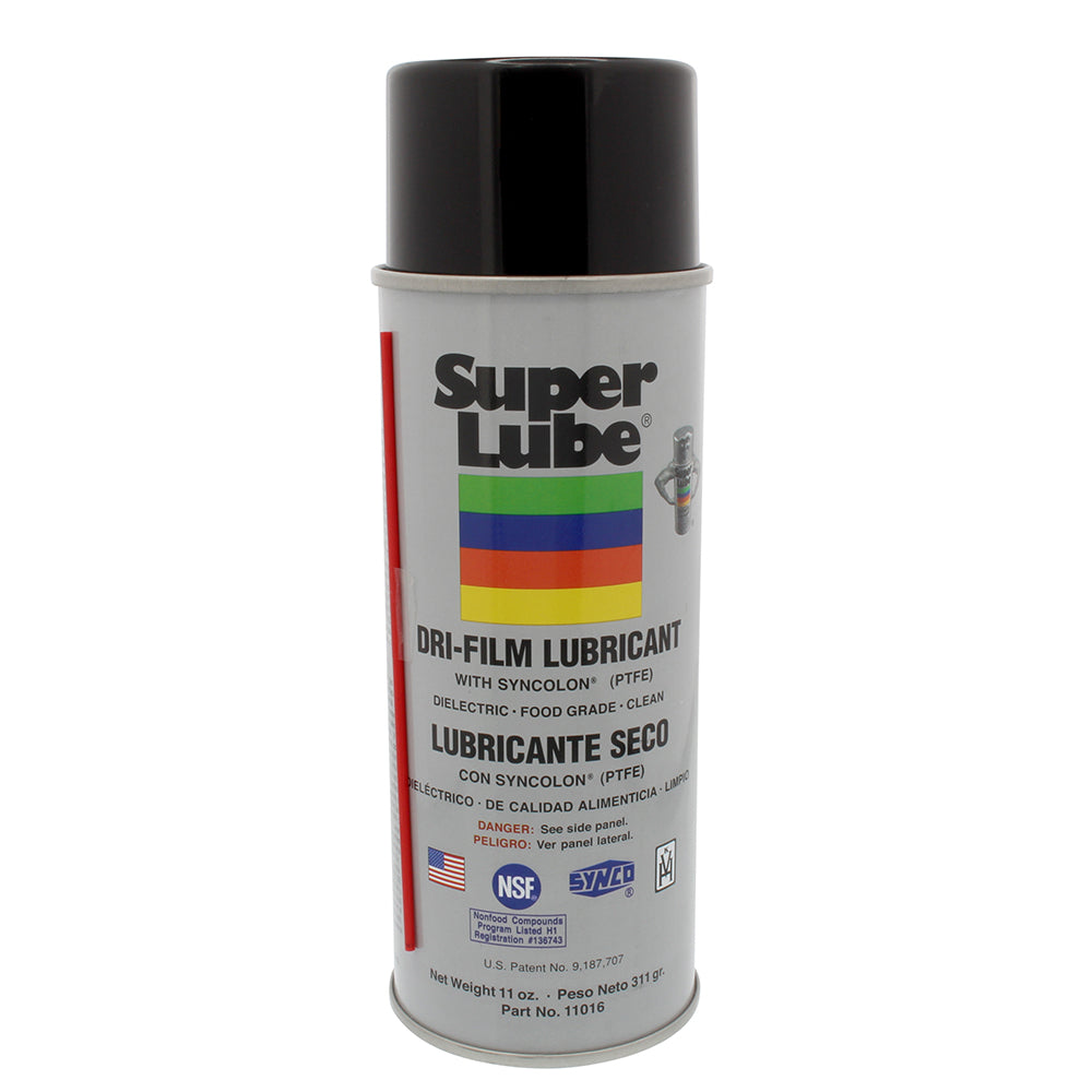Super Lube Dri-Film Aerosol with Syncolon (PTFE) - 11oz - 11016