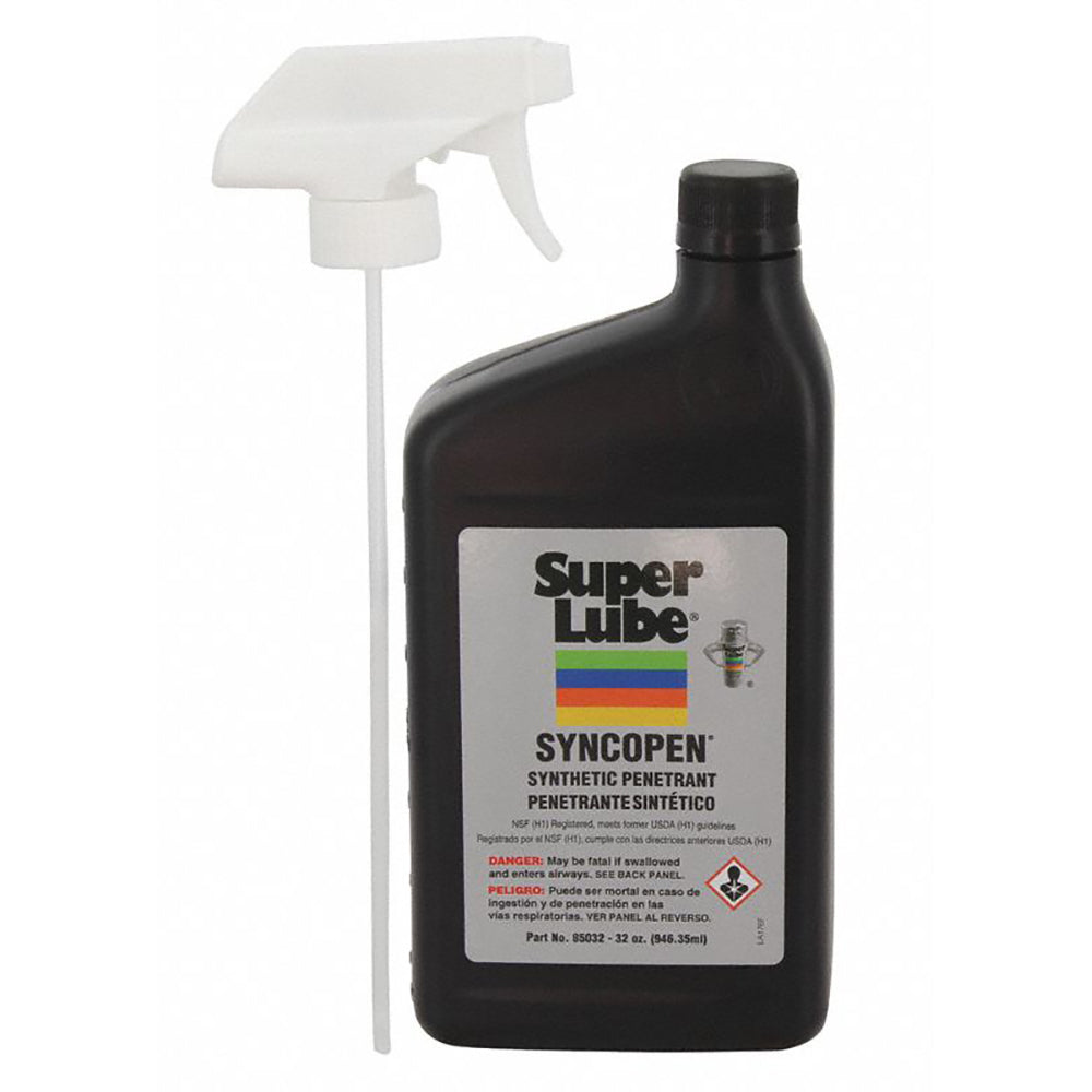 Super Lube Syncopen Synthetic Penetrant (Non-Aerosol) - 1qt Trigger Sprayer - 85032