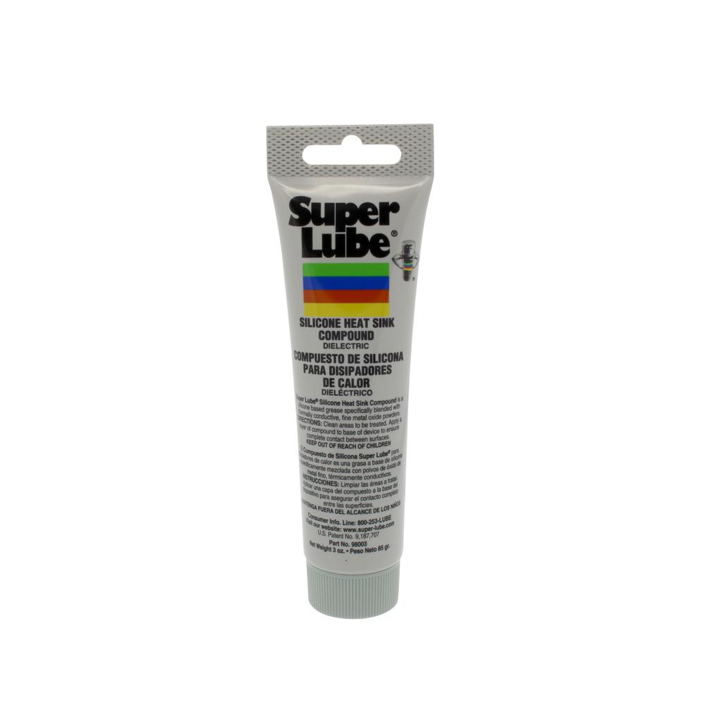 Super Lube Silicone Heat Sink Compound - 3oz Tube - 98003