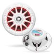 Boss Audio MRGB55B 5.25" Marine Speakers with RGB Lighting - White - MRGB55W