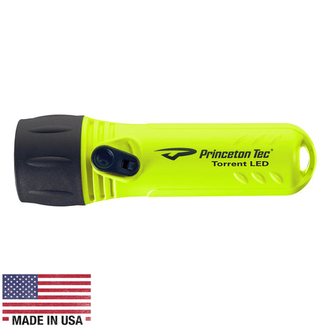 Princeton Tec Torrent LED - Neon Yellow - T500-NY