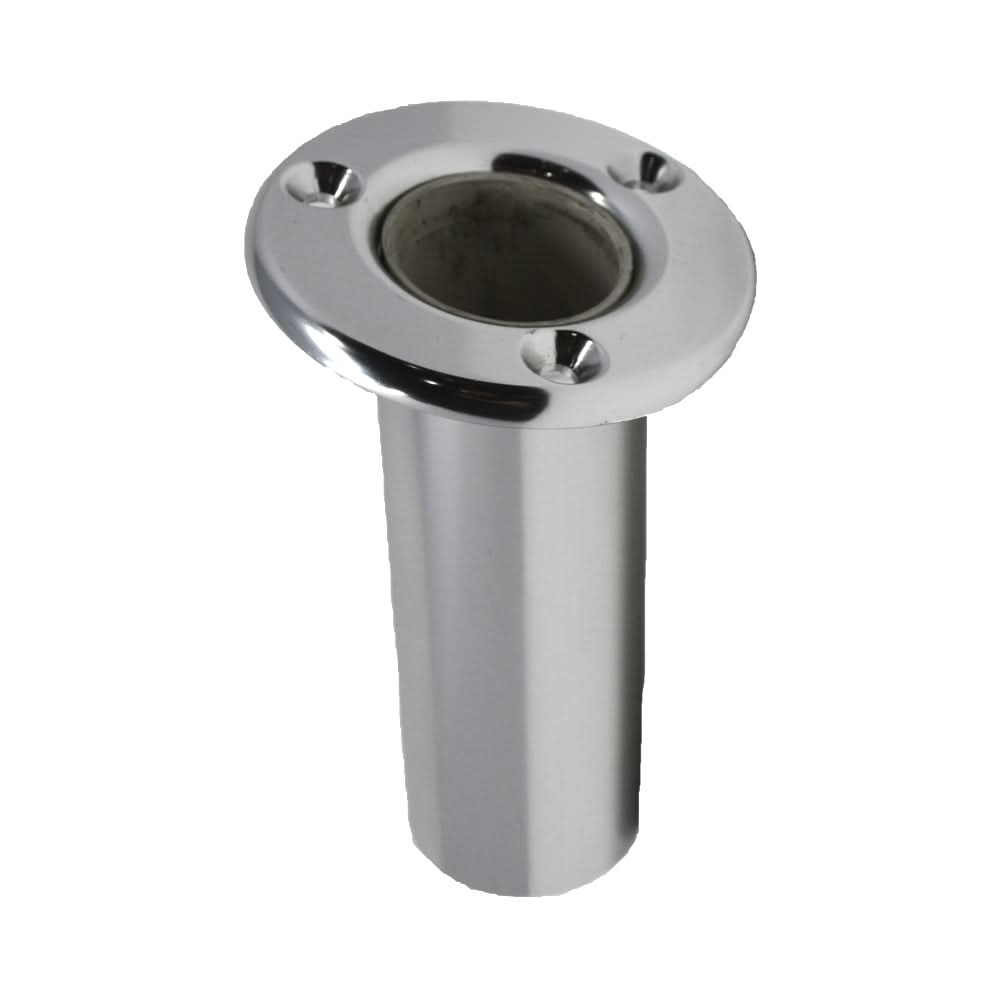 TACO Flush Mount Rod Holder 10 Degree - Black Aluminum - F31-0702BXY