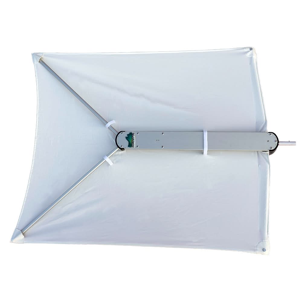 TACO ShadeFin with White Fabric & Bag - T10-3000-1