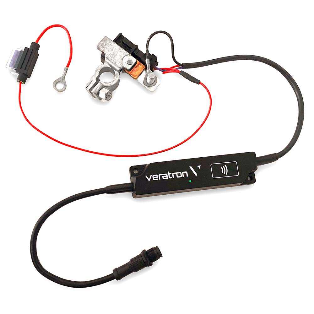 Veratron LinkUp Intelligent Battery Sensor IBS Kit 24V with clamps and wiring for battery monitoring