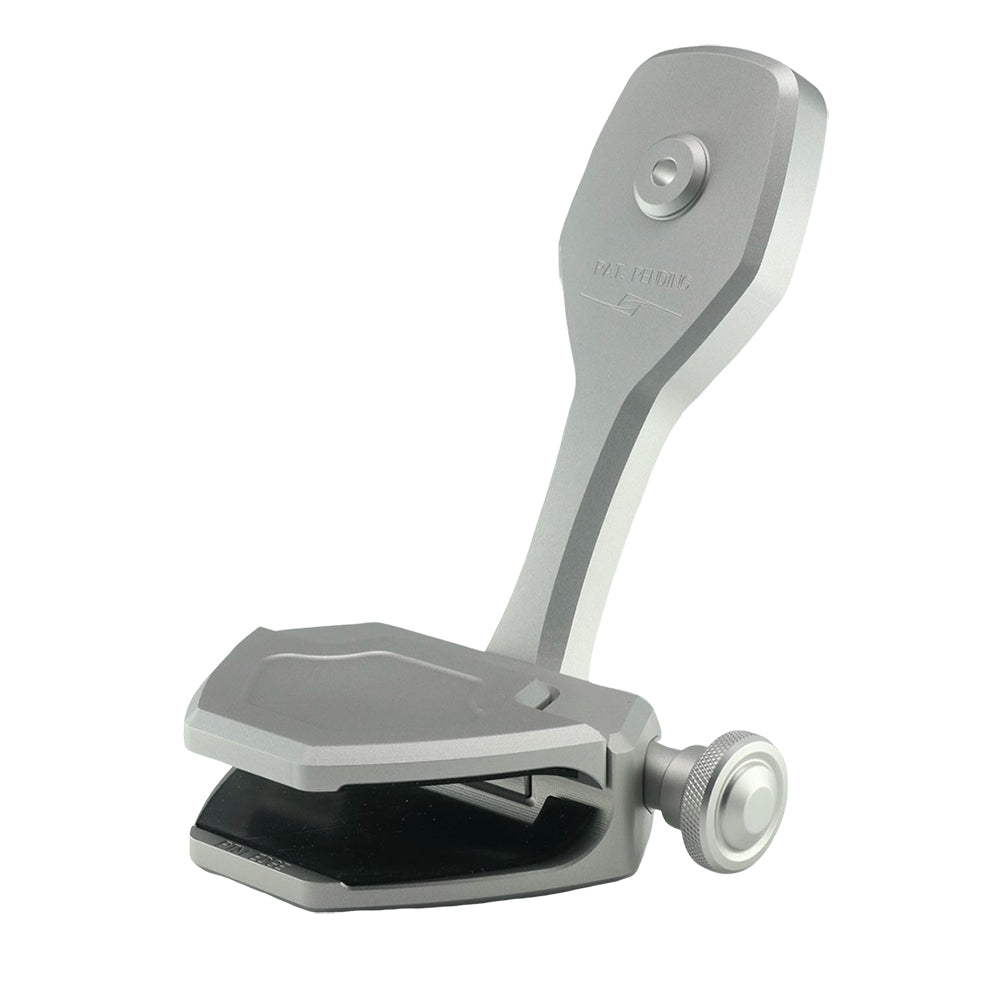 PTM Edge ZXR-300 Pivoting Mirror Bracket - Electrobrite Silver - P13371-300TEBCL